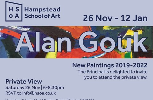 HSoA Gallery | Alan Gouk New Paintings 2019-2021