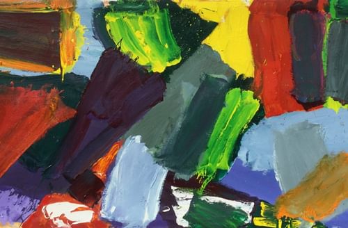 Alan Gouk Kleibers Coriolan November 2020 Oil on canvas 48 x 96