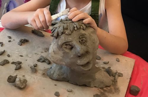 CHILDREN'S SUMMER ART SCHOOL Week 4 - Painting & Pottery (Currently in Year 1-4)