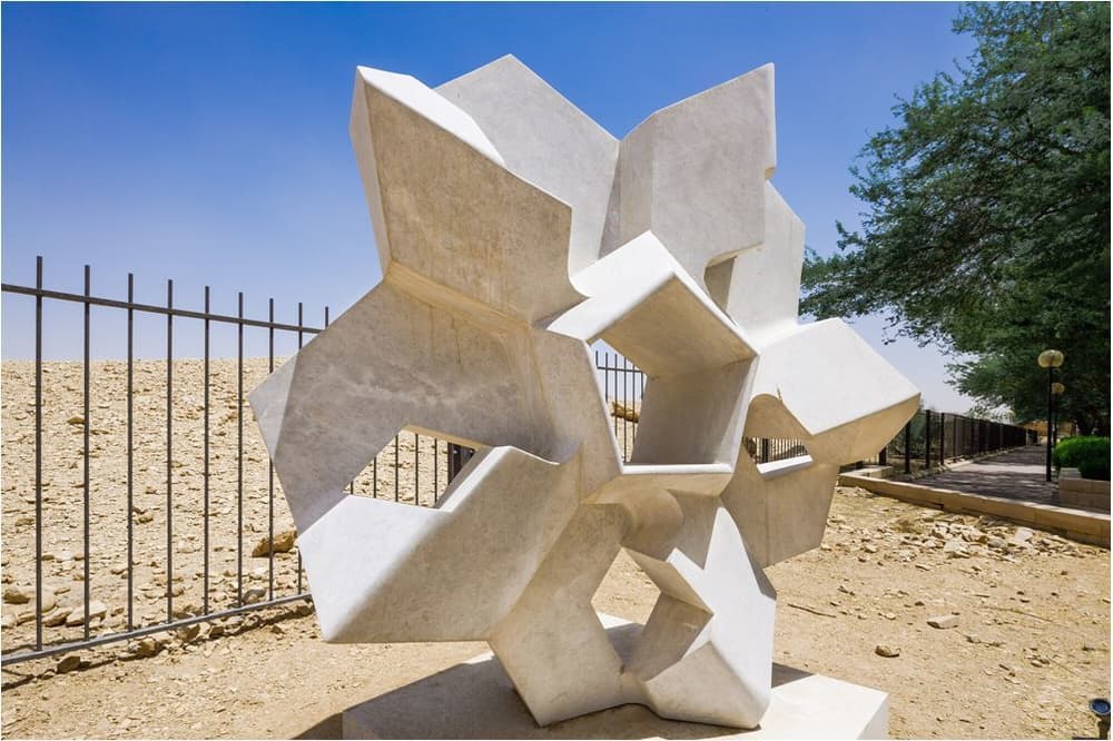 Carlos Monge Installation view Tuwaiq International Sculpture Symposium 2019 Tuwaiq Saudi Arabia 2019 Courtesy of Riyadh Art
