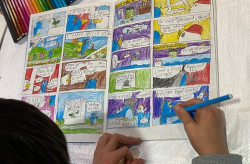 Comic Book Workshop | School Year 5-7
