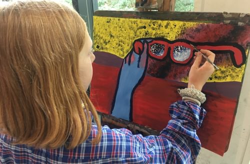 CHILDREN'S SUMMER ART SCHOOL Week 1 - Drawing & Painting (Currently in Year 4-7)