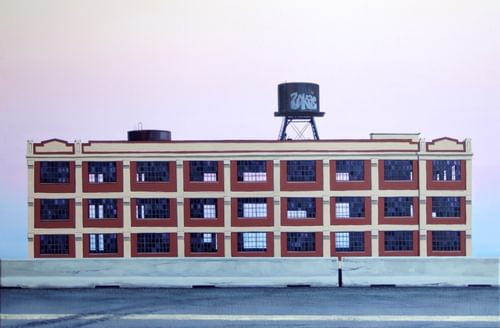 Factory windows by Matt Phillips