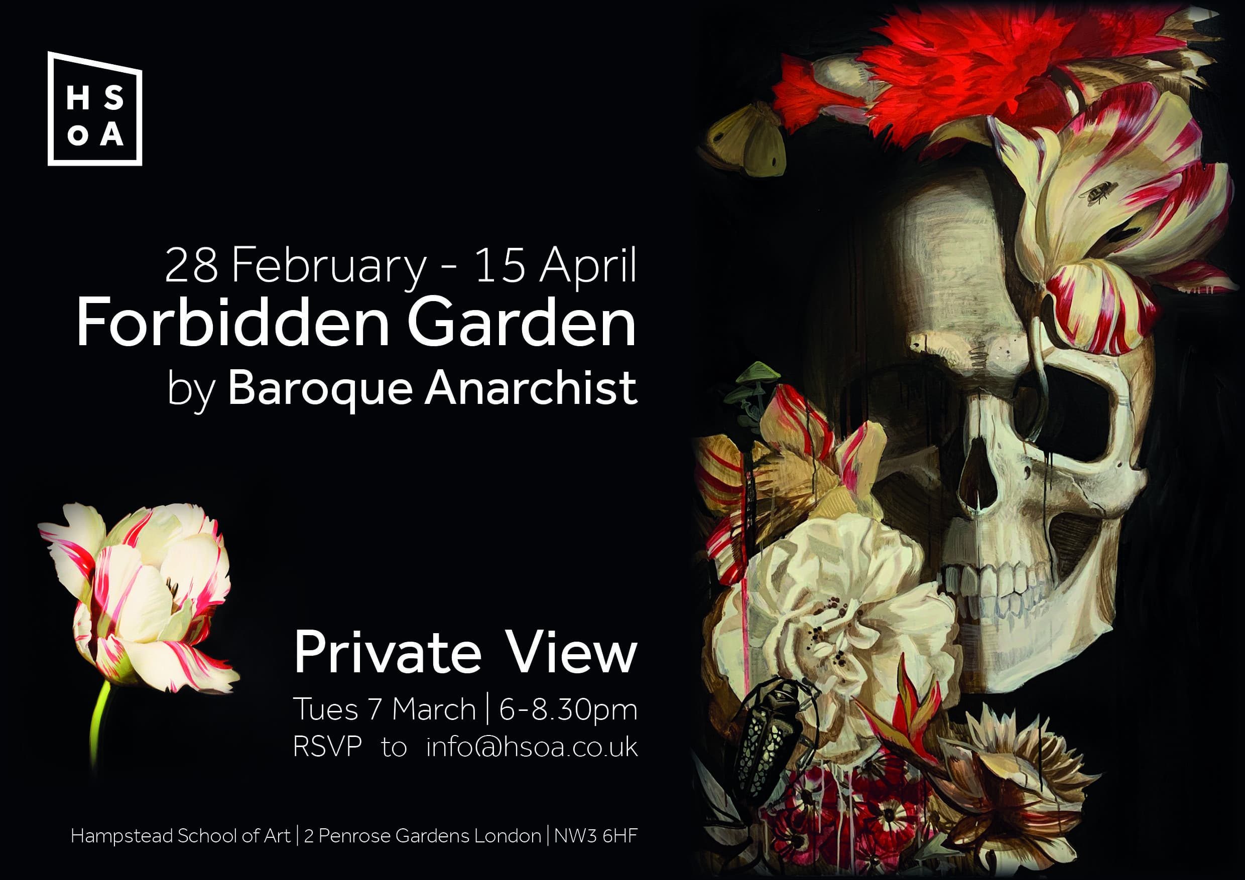HSoA Gallery | 'Forbidden Garden' Exhibition by Baroque Anarchist