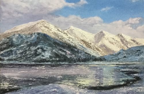 Medical Art Society Member, Robin Souter  "Five Sisters of Kintail"