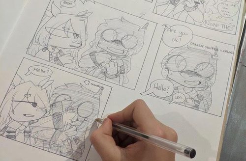 CHILDREN'S SUMMER ART SCHOOL Week 6 - Comic Book Club (Currently in Year 5-9)