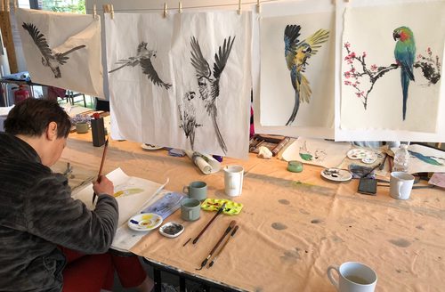 'Sweeping Brush Strokes' An Exhibition of HSoA Artists Chinese Brush Painting