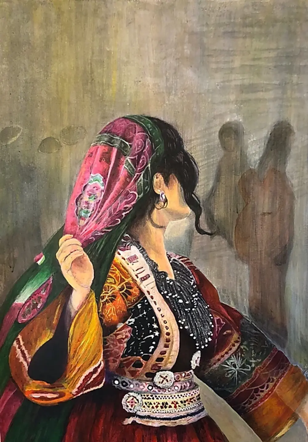 Mahshid Alaghband Dancer looking at her past