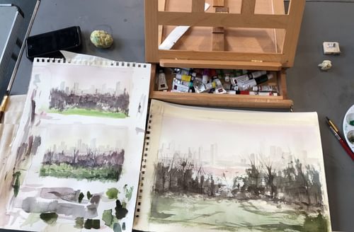 Watercolour Painting – Studio + Online