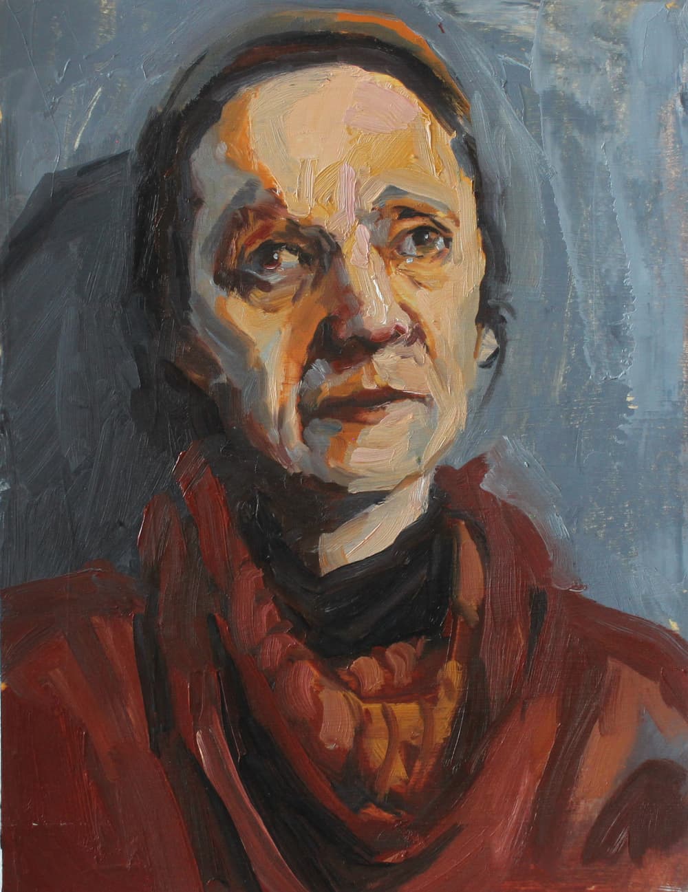 Rachel Mercer Portrait Lidia Oilon Paper 2022