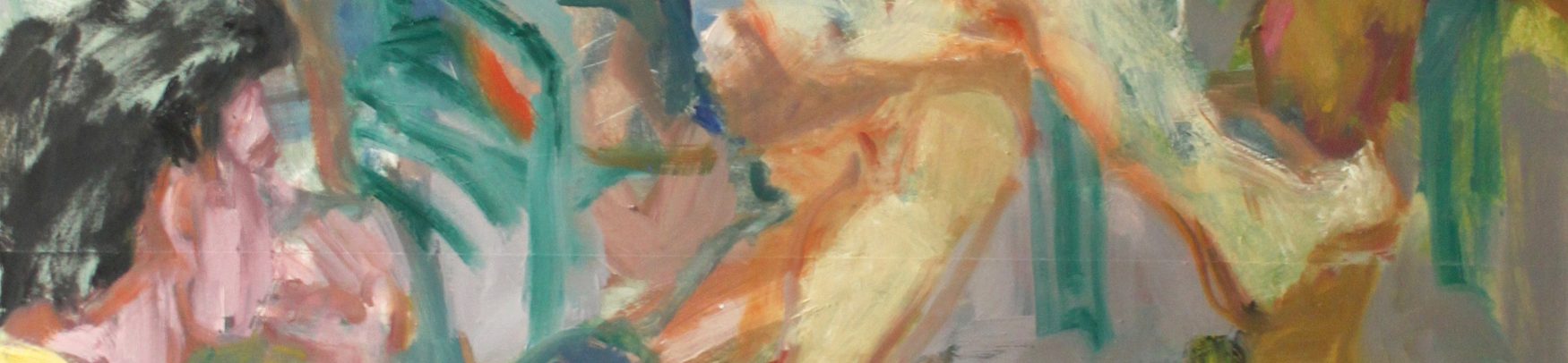 Rachel Mercer Radiate and Absorb Oilon Canvas 100x120 July 22