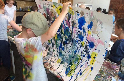 FAMILY ART SUMMER WORKSHOP Week 4 - Exploring Colour Through Painting