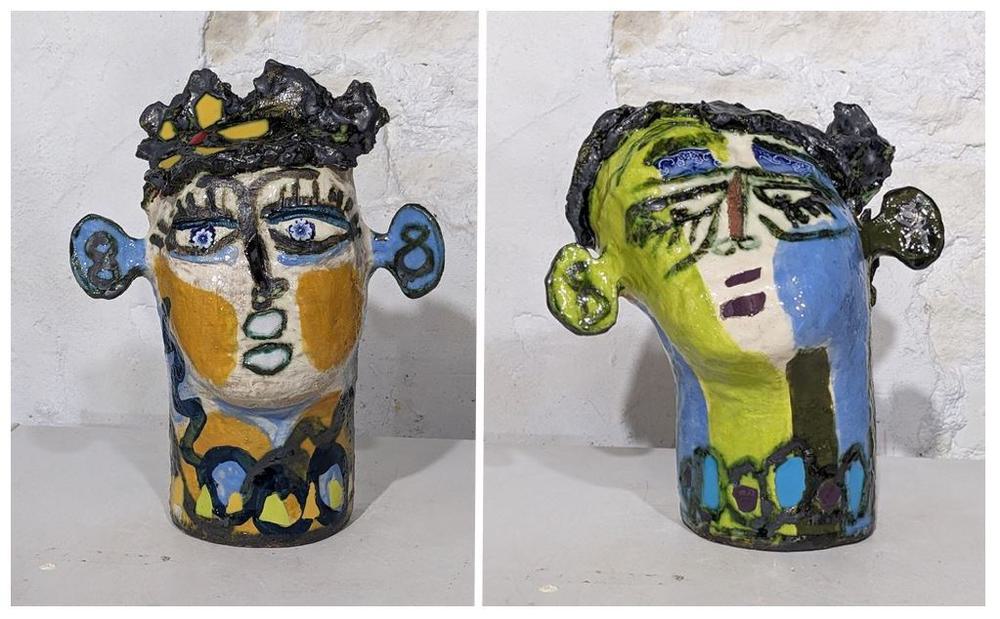 Mary Jones Ceramic busts