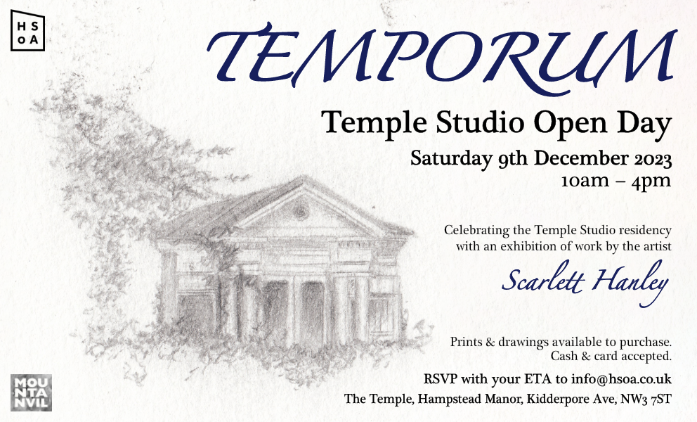 HSoA Temple Studio Exhibition | Scarlett Hanley