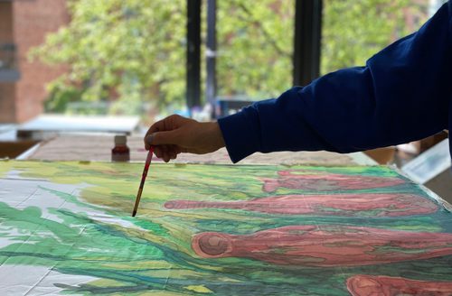 The Art of Silk Painting